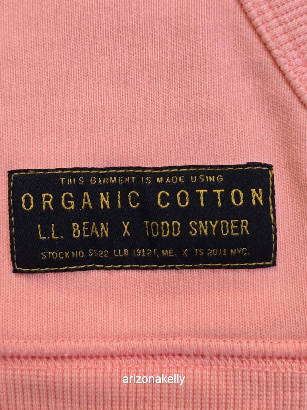 NWOT L.L. Bean x Todd Snyder *RARE* Pink Hoodie XS UNISEX - Picture 3 of 12